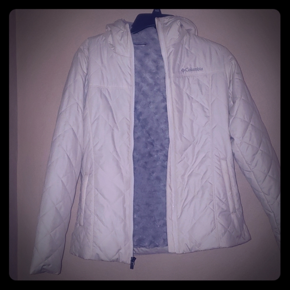 Columbia Coat with faux fur lining